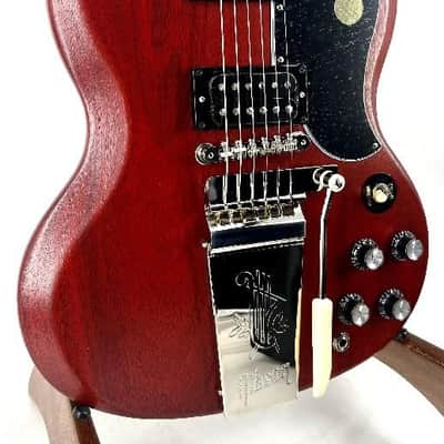 Gibson SG Standard '61 Faded Maestro Vibrola Vintage Cherry Serial #:232220039 image 3
