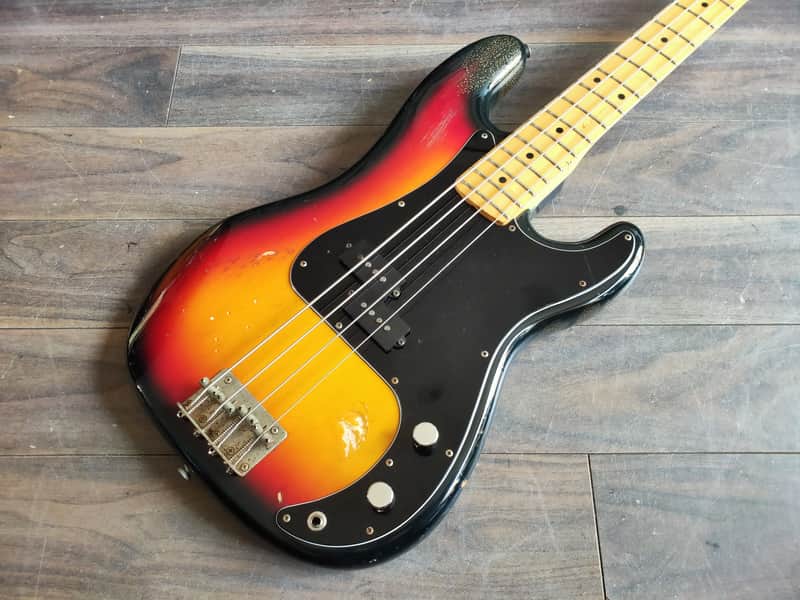 1980 Greco Japan PB-450 Spacy Sound Precision Bass MIJ (Sunburst
