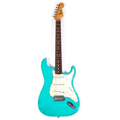 1965 Fender Stratocaster Surf Green Owned by Brian Setzer image 1