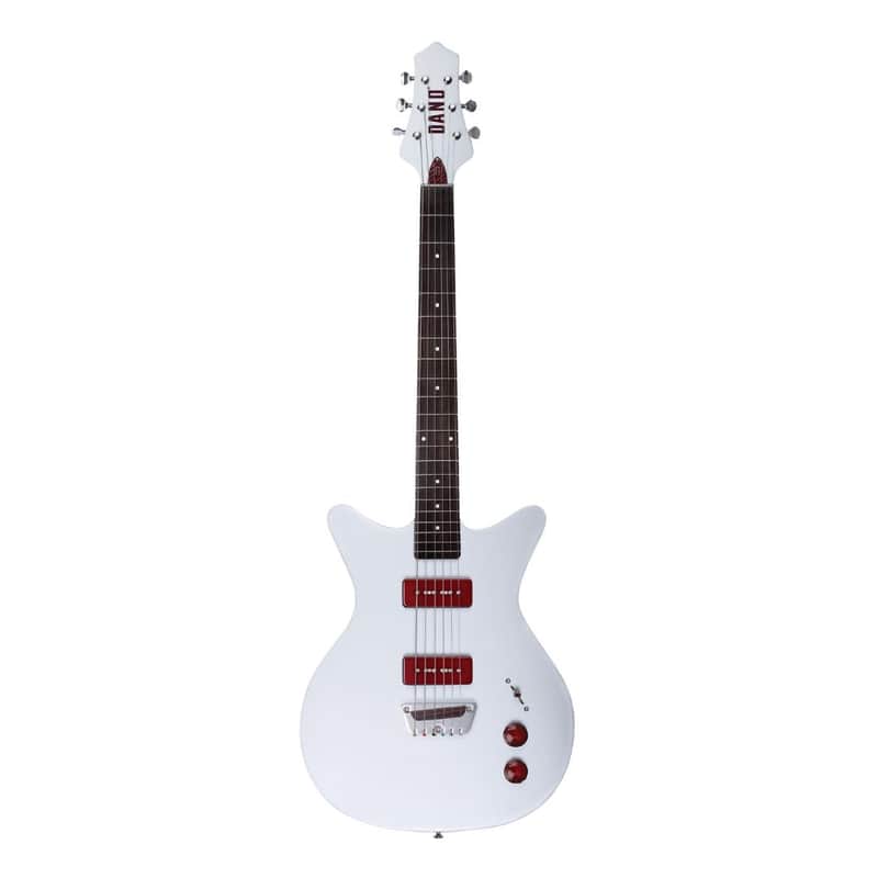 Danelectro Dan O. Mano Electric Guitar-Silver *USA Small Business* image 1