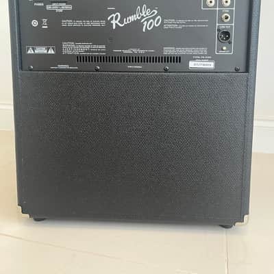 Fender Rumble 100 V3 100-Watt 1x12 Bass Combo 2015 - Present - Black Bild 6