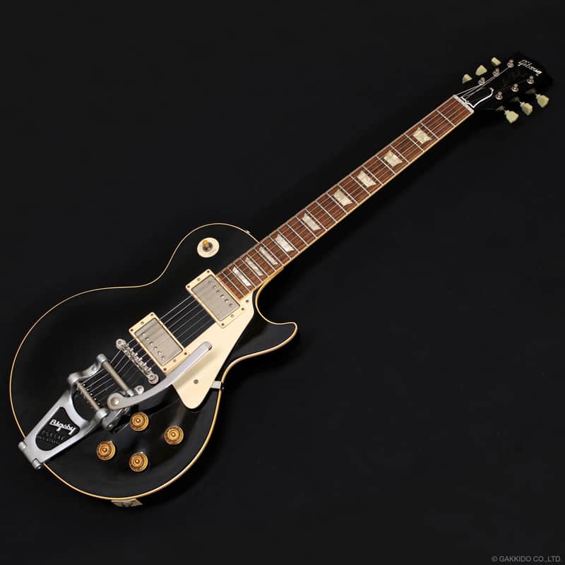 Gibson Custom Shop 1957 Les Paul Standard Reissue Ebony VOS w/Bigsby image 1