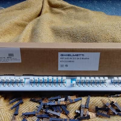Ghielmetti Patchbay ASF 1x32 AV 3/1 SA G Blueline image 15