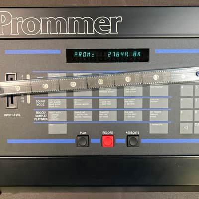 Oberheim PROMMER Prommer with clean 27C64 EPROMS! Mid 80’s - Blue image 20