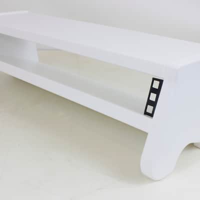 Nutshell 1U STUDIO RACK CASE BBC NEW - WHITE image 2