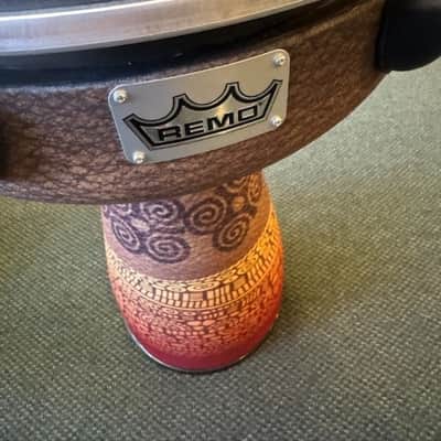 Remo Flareout Djembe - 13-inch Desert Brown image 3