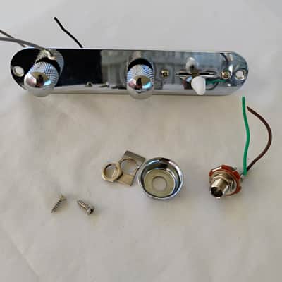 Squier Telecaster Controls Cover - Loaded! Customizable! image 1