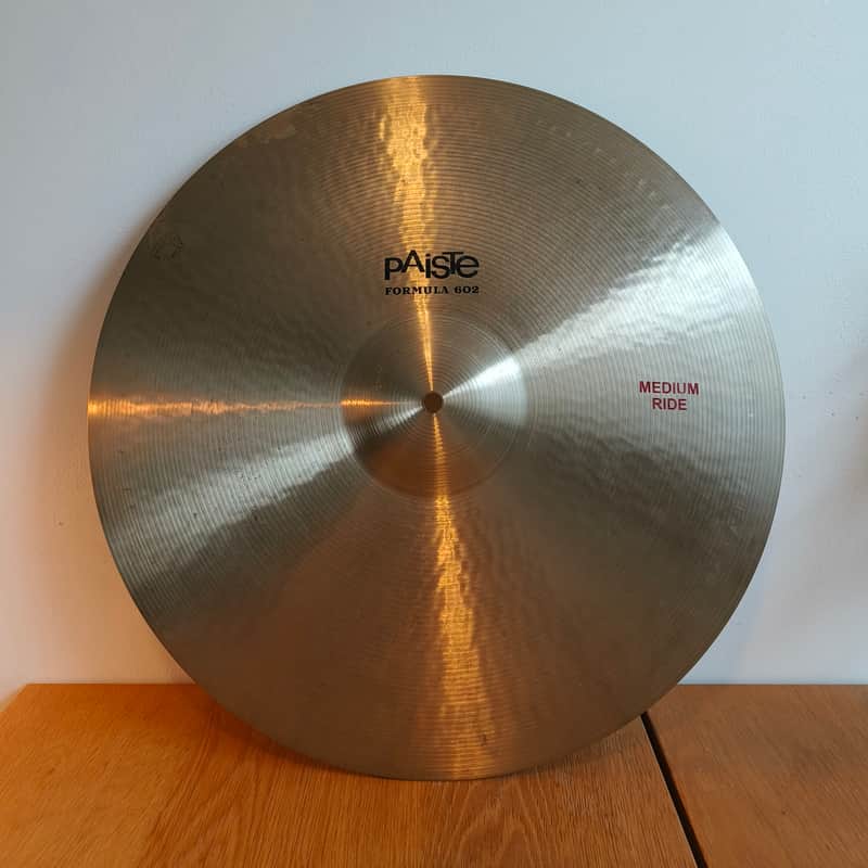 Paiste 20" Formula 602 Classic Medium Ride Cymbal image 1