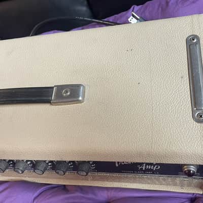 Fender Tremolux 2-Channel 35-Watt Head, 1964 Blonde Black Panel image 6
