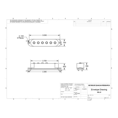 SSL-5 Custom Staggered White Seymour Duncan image 4