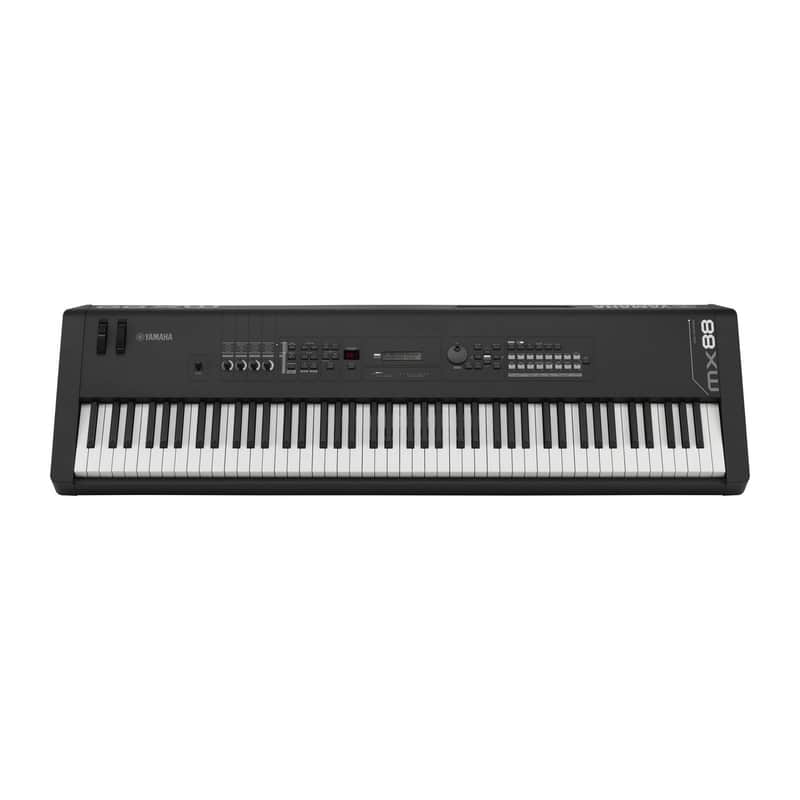 Yamaha MX88BK 88 Note Piano Keyboard Synthesizer image 1