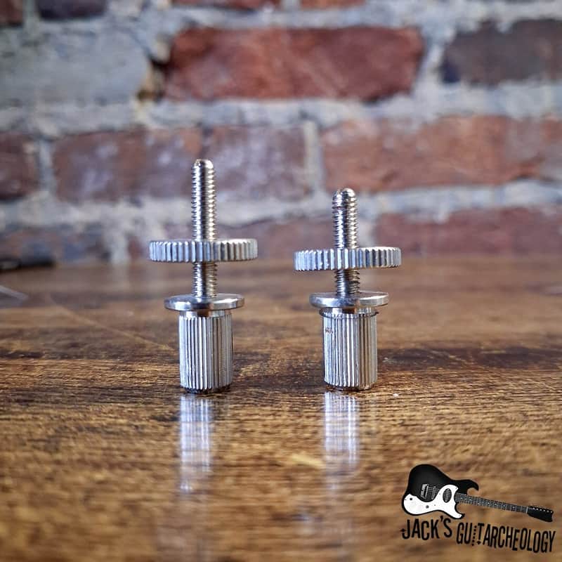 Epiphone ABR Style Bridge Posts w/ Inserts (2020s - Nickel) image 1