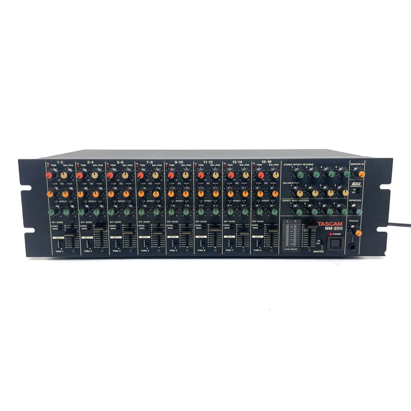 TASCAM MM-200 16-Channel Rackmount Keyboard / Line Mixer | Reverb