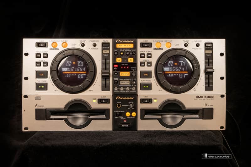 Pioneer CMX-5000 DJ twin CD player rack | Reverb