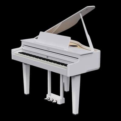 Roland GP-6 Home Grand Piano - Polished White image 1