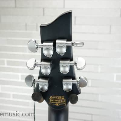 Schecter C-1 Platinum - See-Thru Black Satin image 13