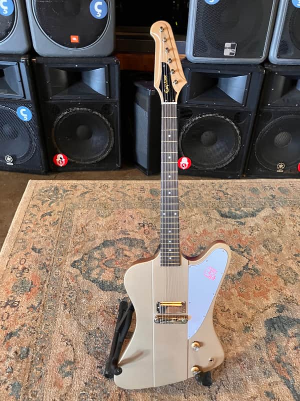 Epiphone Joe Bonamossa Firebird Polymist Gold 2016 imagen 1