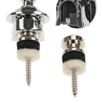Fender Elite Strap Locks Chrome image 2