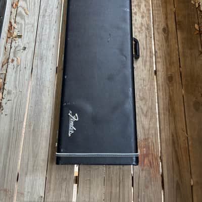 Fender Classic Series Wood Jazzmaster / Jaguar Guitar Case 2010s - Black electric guitar hard shell Case image 3