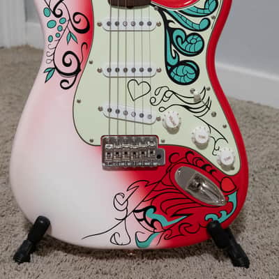 Double Cut Standard S Style Jimi Hendrix Inspired "Monterey" Fender Pure Vintage 65 Pups Licensed Stratocaster Neck image 2