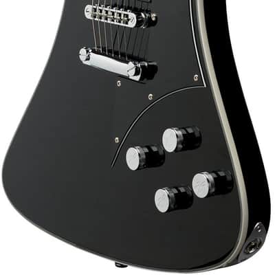 Hagstrom HSFANTOMEN09 Electric Guitar, Fantomen, Black Gloss image 13