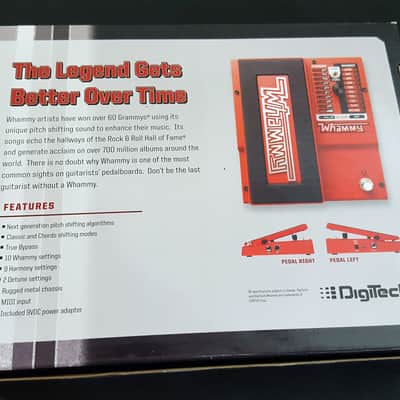 DigiTech Whammy 5 Pitch Shift Pedal 2012 - Present - Red image 17
