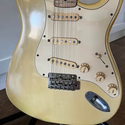 Fender Stratocaster with Maple Fretboard 1978 - 1979 - Olympic White image 2
