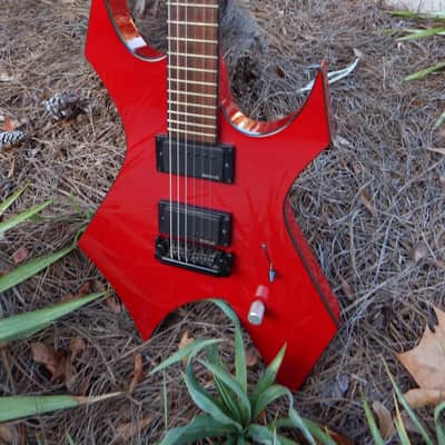 B.C. Rich Warlock Hate 7 Blood Red Mick Thomson Slipknot image 2