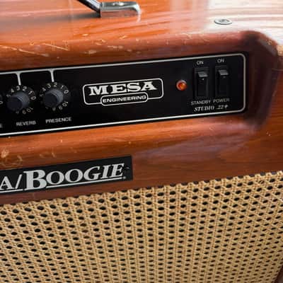 Mesa Boogie Studio .22+ Mid 1980s - Custom Maple Cabinet image 3