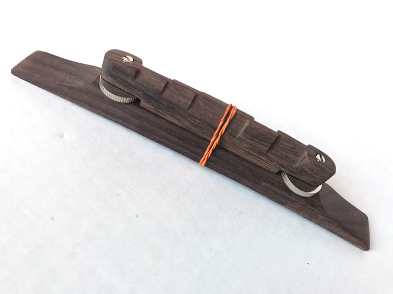 Archtop Guitar Bridge East Indian Rosewood Gibson Archtop Guitar Fender Martin Bridge image 1