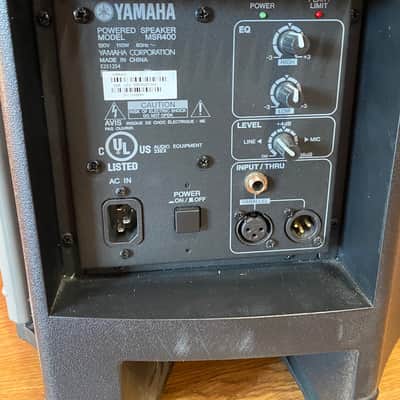 Yamaha MSR400 Powered Speaker image 4