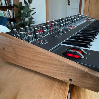 Sequential Prophet-6 49-Key 6-Voice Polyphonic Synthesizer 2018 - 2020 - Black with Wood Sides image 2