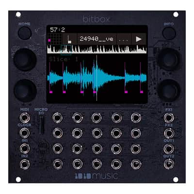 1010 Music BitBox MK2 Eurorack Sampler Module (Black) image 2