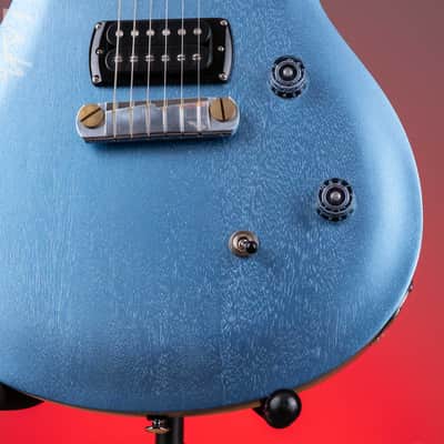 PRS SE CE 24 Standard Stoptail Satin Ice Blue Metallic image 5