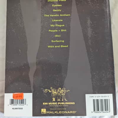 Slipknot Best of Transcribed Scores Sheet Music Song Book Songbook image 2