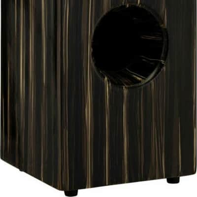 Pearl Boom Box Cajon, #635 Artisan Zebra Wood image 2