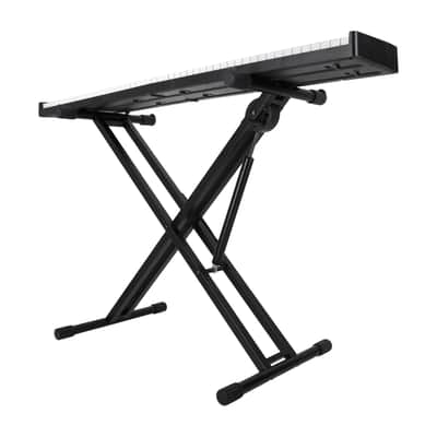 Rockville RKS-AIR Hydraulic Air Powered Keyboard Stand with DJ Table Shelf image 15