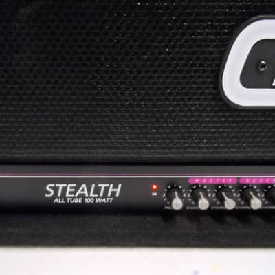 Crate Stealth GT100H 100 Watt Tube 3 Channel w Footswitch Amp Lee Jackson Designed High Gain GT-100H image 2