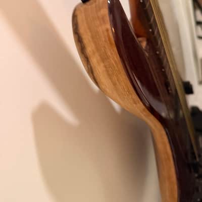 Warmoth Deluxe 5 J Bass Fretless 2025 Gloss Indian Rosewood image 8
