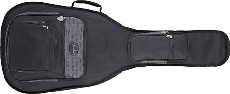 Fender Urban Long Scale Acoustic Bass Gig Bag, Black 2016 image 1