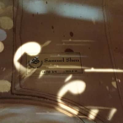 Shen 3/4 Double Bass-Bass Violin-Upright Bass-Model SB 150-Like New-Custom Set Up image 6