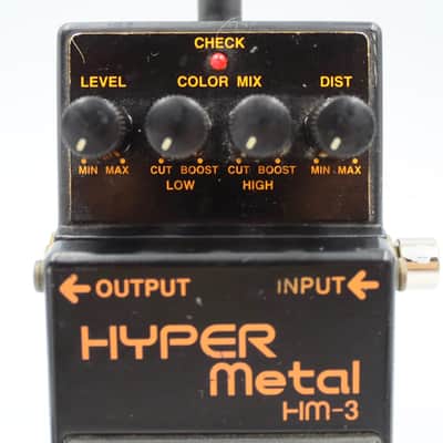 Boss HM-3 Hyper Metal Distortion Guitar Effect Pedal CG84090 image 3
