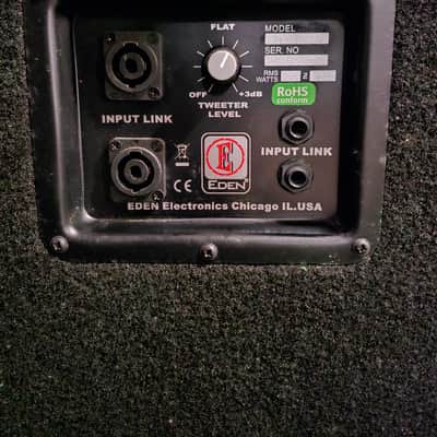 Eden Amplification WT550 Bass Head 2010s - Gold image 8