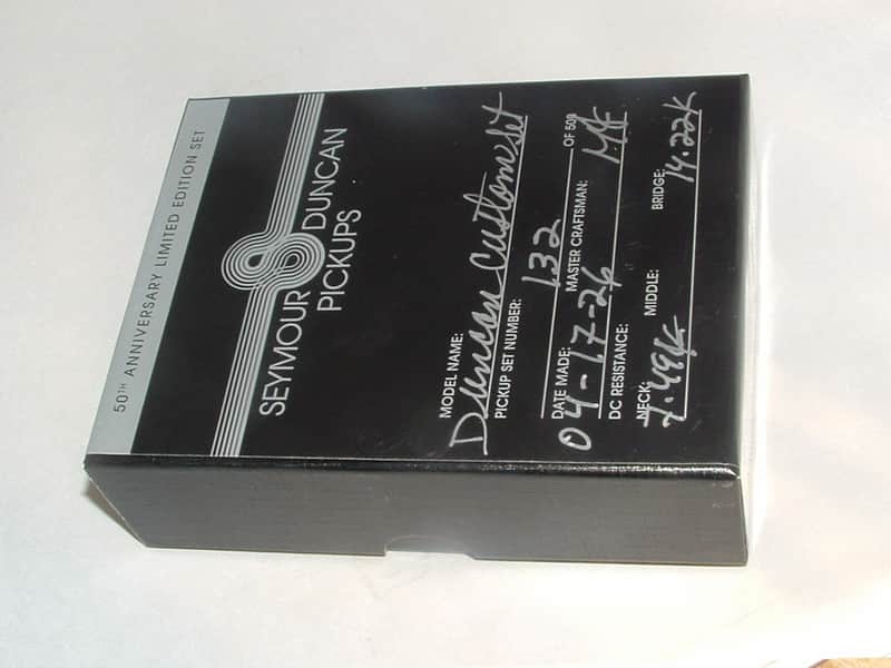 Seymour Duncan 50th Anniversary Limited Edition Duncan Custom Set (Zebra) Set #132 image 1