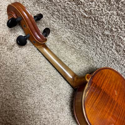 Unlabeled Viola Flame Maple 15" w/ Case & Bow image 9