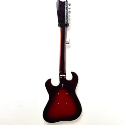Silvertone 1457 Amp in Case w/ Footswitch 1960's - Sparkle Burst image 3