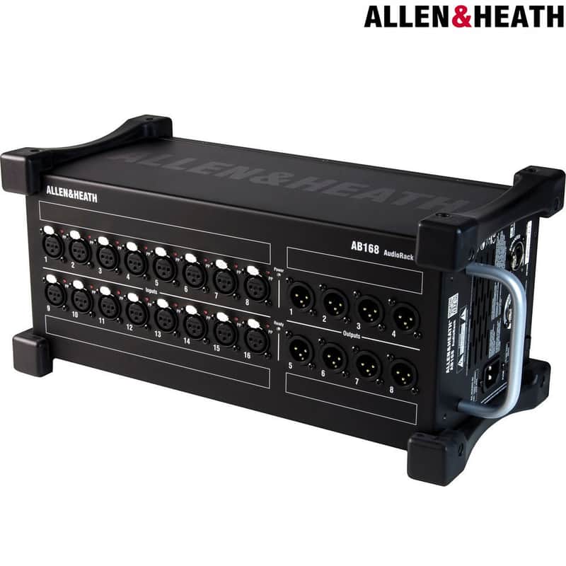 Allen & Heath AB168 Portable AudioRack 16 x 8 Audio Interface Stage Box image 1