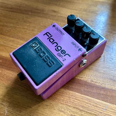 Boss BF-2 Flanger 1984-1990 (Green Label) Made In Japan | Reverb