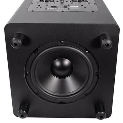 JBL LSR310S 10" 200w Powered Subwoofer Ported Studio Sub+Mic+Headphones+Riser image 2