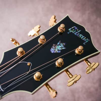 GIBSON USA Custom Shop SJ-200 5A Custom Select "Wildfire Burst + Ebony" (2025) image 12